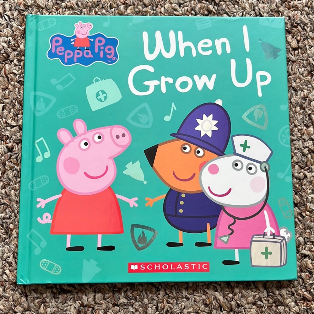 Peppa Pig When I Grow Up Hardcover Storybook